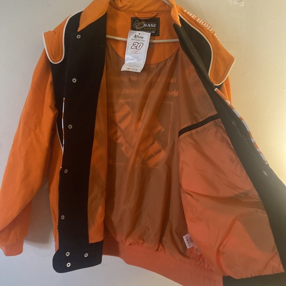 Chase Authentics Tony Stewart Home Depot Nascar Coca Cola Jacket Mens Size L - Picture 12 of 15